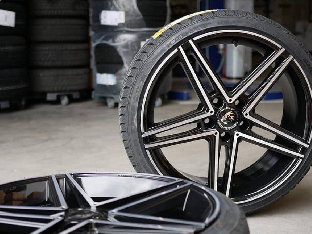 Velgen en bandenshop